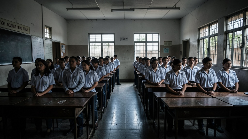 Gobernador Lorenzo Calvas visitó a 1236 estudiantes en José Joaquín Pino Icaza