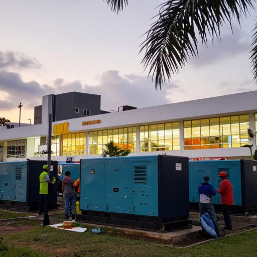 Industrias y malls del Guayas activan generadores ante déficit eléctrico nacional
