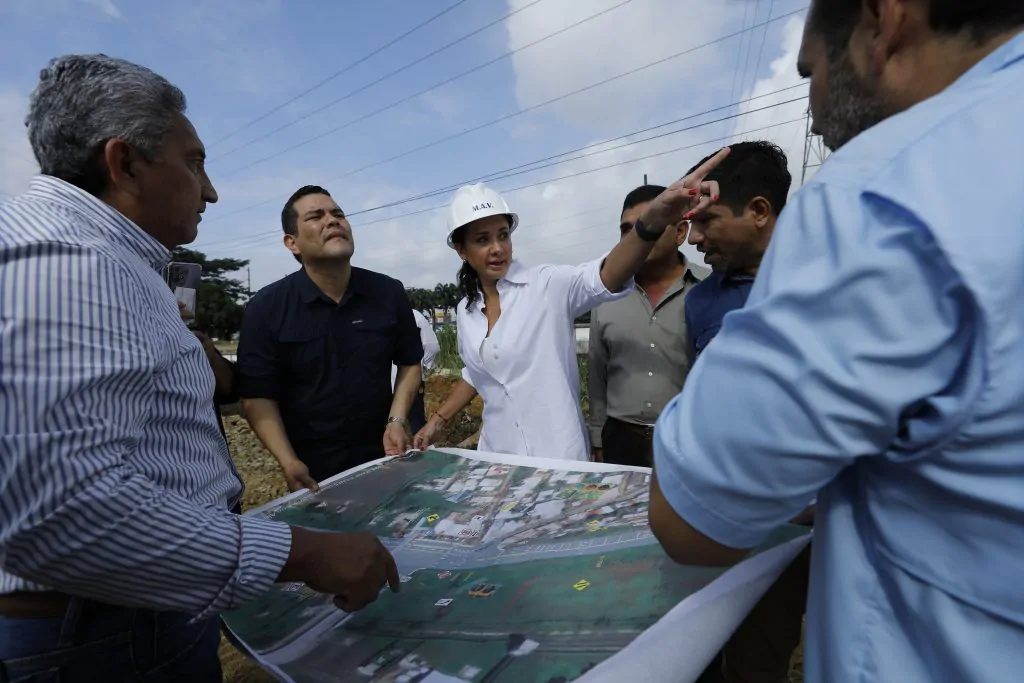 Prefectura del Guayas inspecciona obras en Valle de la Virgen
