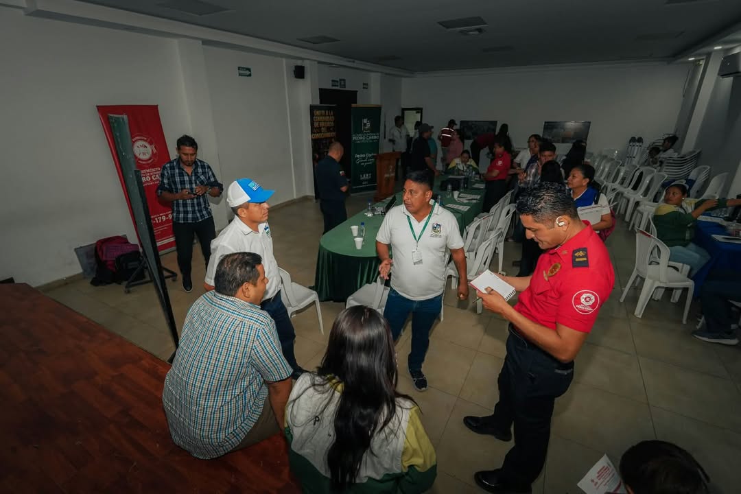 Junta parroquial de Valle de la Virgen se prepara ante El Niño con el COE